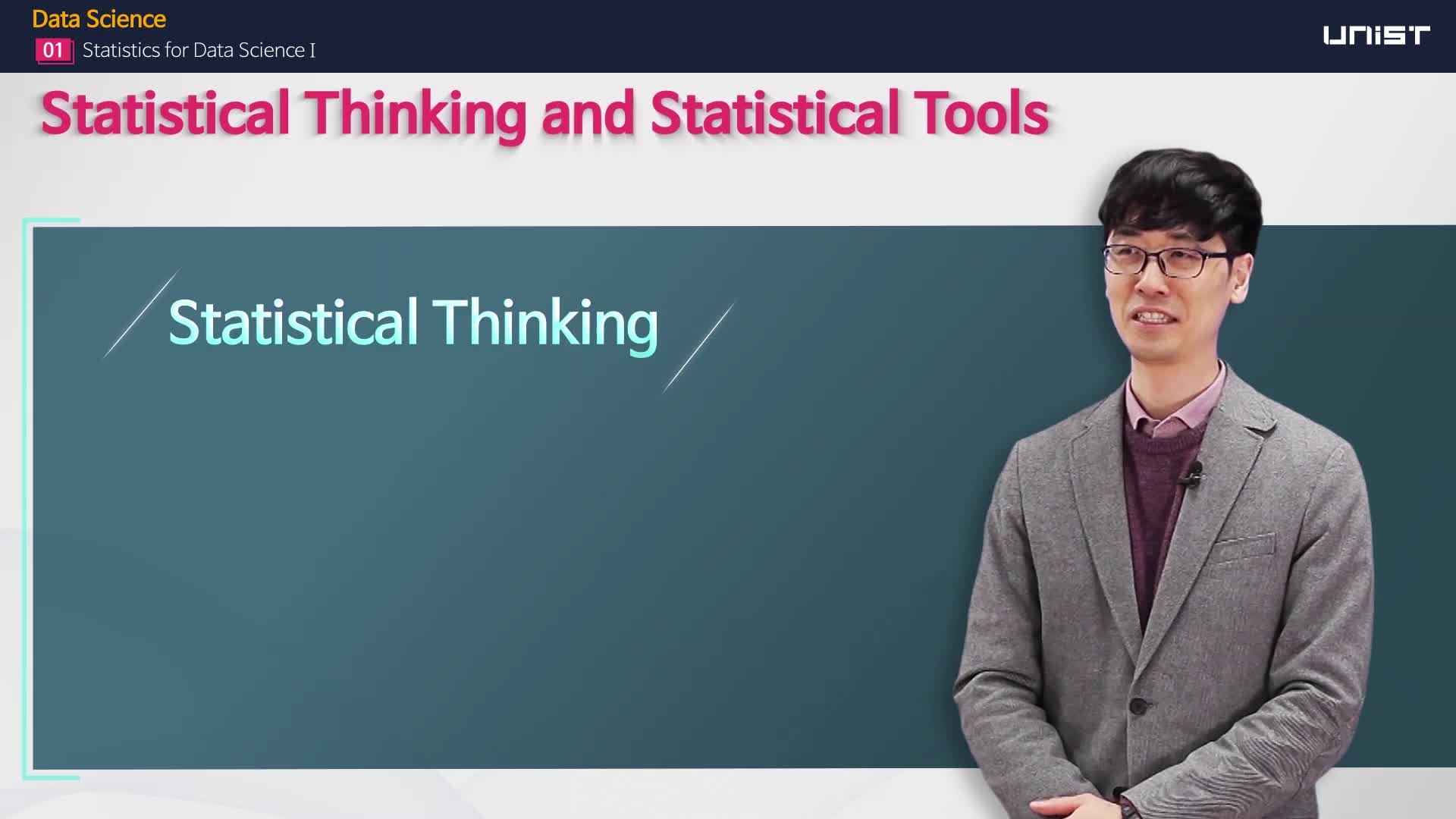Data science 6 1 statistics for data science i unist